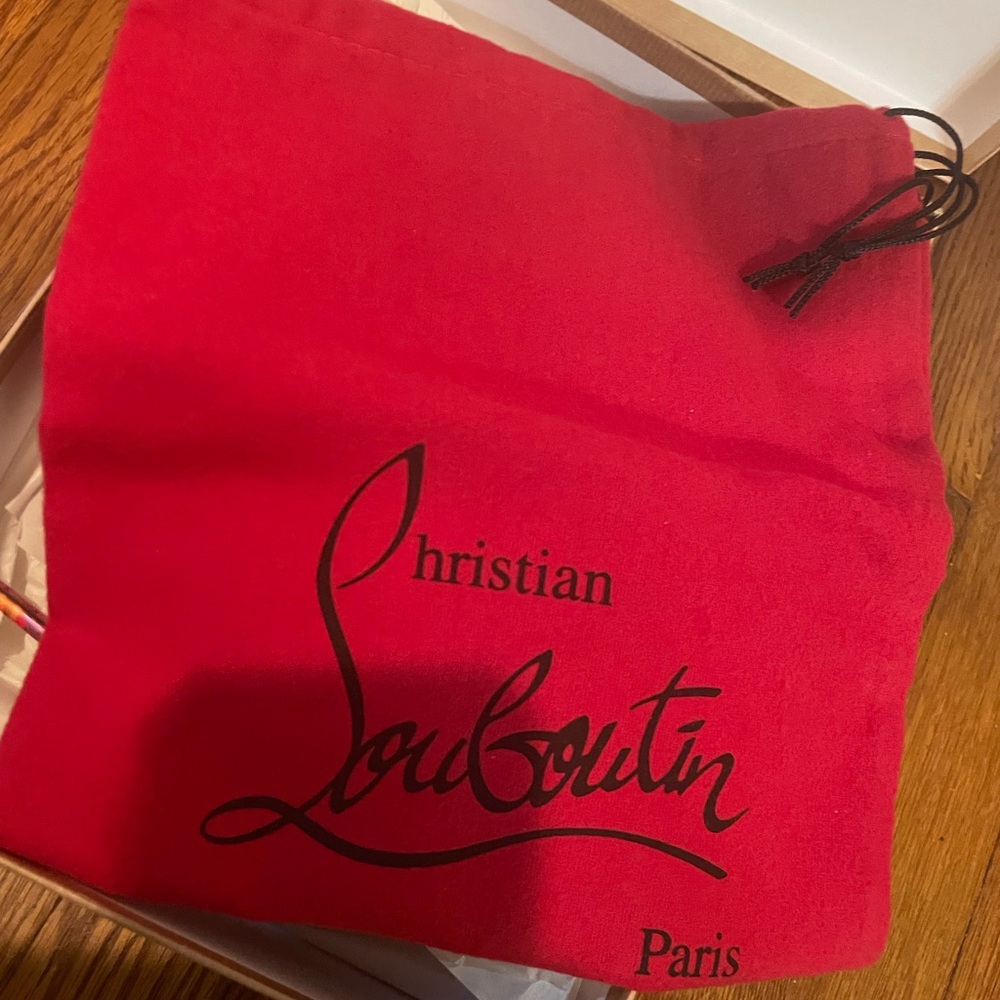*sale** Christian Louboutin *new* Hot Chick multi disco pointy toe pump - Picture 2 of 11